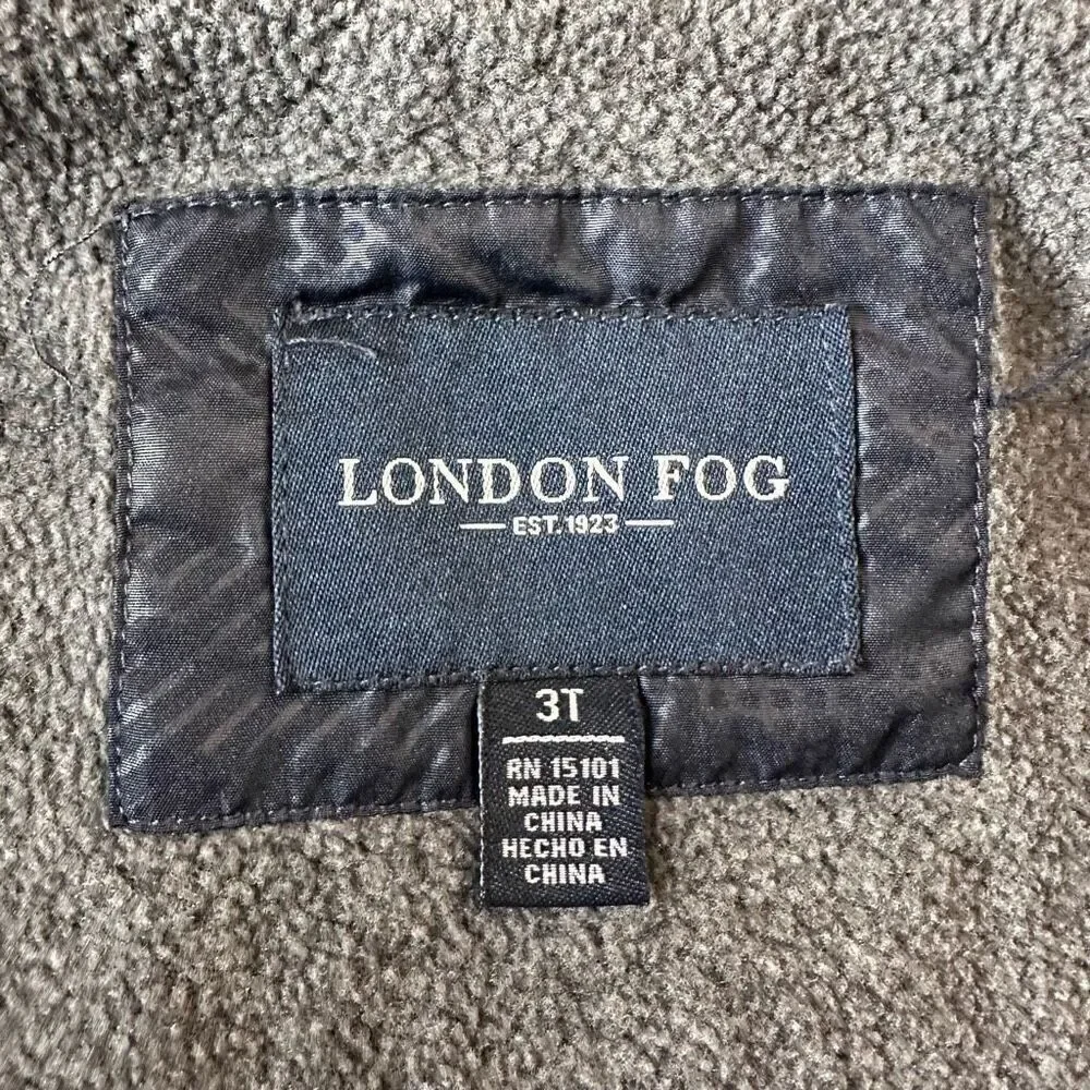 London Fog Boy Kid's Midweight Jacket Navy Size 3T